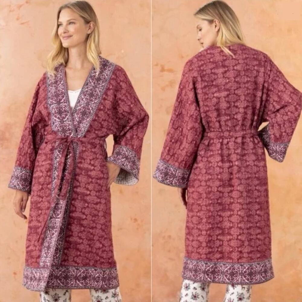 Sundance Robe Cascade Ridge Quilted Pockets Cottageco… - Gem